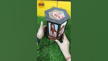 Unboxing of Sublimation Rotating Lamp(Hexagon) #youtube#youtubeshorts #sublimationproducts #unboxing