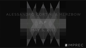 Alessandro Cortini & Merzbow LP Trailer - release date: 4/21/17 ems synthi analog synthesizer
