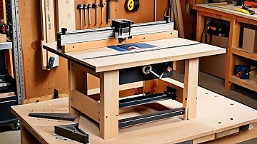 "Building the Ultimate Handmade Router Table: A Step-by-Step Guide"