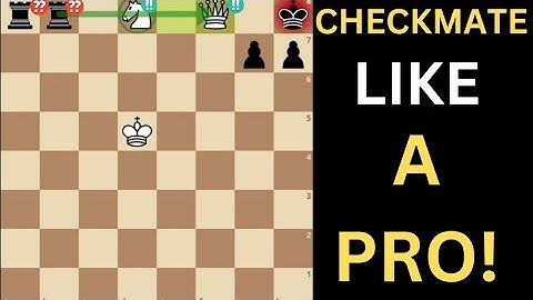 TOP 10 Amazing checkmate patterns you need to see!!