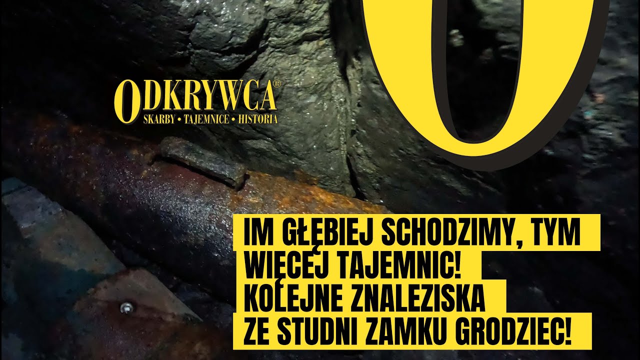 Im głębiej schodzimy, tym więcej tajemnic! Kolejne znaleziska ze studni Zamku Grodziec! WIDEORELACJA