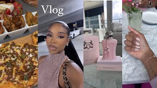 VLOG: IN MY OWN WORLD, I COOKED FOR HIM, CAR PROBLEMS, MAKEUP HACKS + OPENING UP