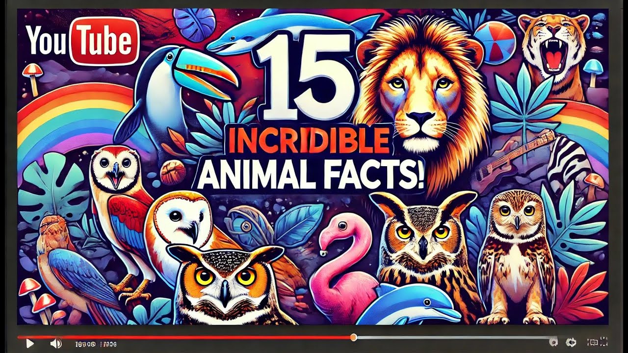 15 Mind Blowing Animal Facts You Didn't Know! - YouTube