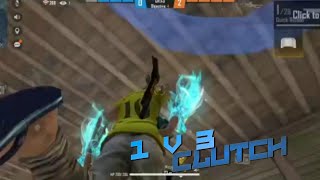 1V3 Cluthch In Free Fire