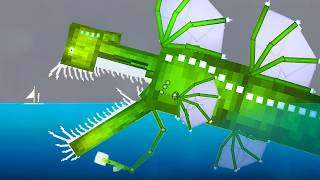 SEA MONSTERS EAT RAGDOLLS! - People Playground