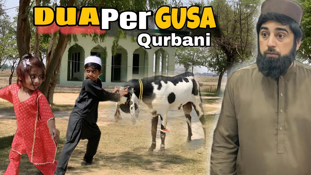 Bakra To gusa kar gaya Dua per | Qurbani ka janwar agaya 