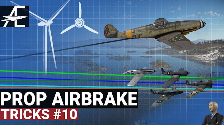 War Thunder Tricks #10 | Propeller Pitch Airbrake