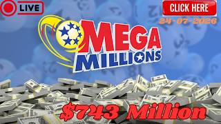 Mega Millions Results Today LIVE 🔴 | JULLIET 24, 2026 Winning Numbers | Mega Millions Drawing Live