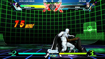 Cross Counter LIVE : VxG Qualifiers : UMvC3 : 1ATK|LXG.Helix vs. EG fl0e