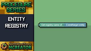 #58 Entity Registry | MCreator Procedure Tutorial