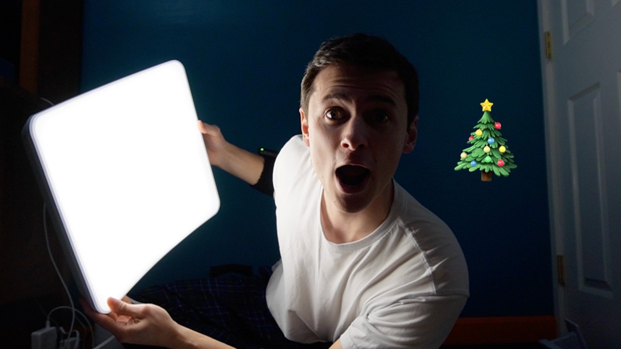 ASMR Christmas Unboxing Presents 🎁🎄 SAD Light Therapy testing