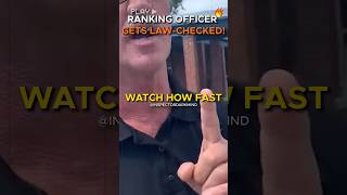 Ranking Officer Gets Dismissed For Violating Guy's 1st &amp; 4th Amendment For Legally Filming In Public