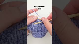How to Knit a Cable