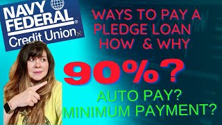 Famous Why Pay 90% of Navy Federal Pledged Loan? How, When & Why #nfcu #credit #pledgedloan #navyfed Profile