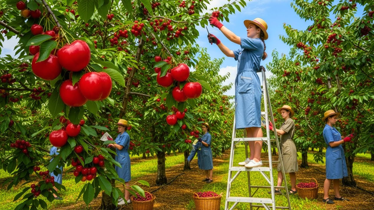 The Life Cycle of Cherries From Green Sprouts to Ripe Perfection