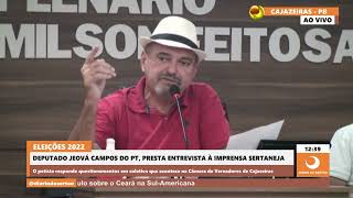 Jeová Campos diz que Pollyana Dutra não tem legitimidade pra pedir apoio do PT à chapa de João