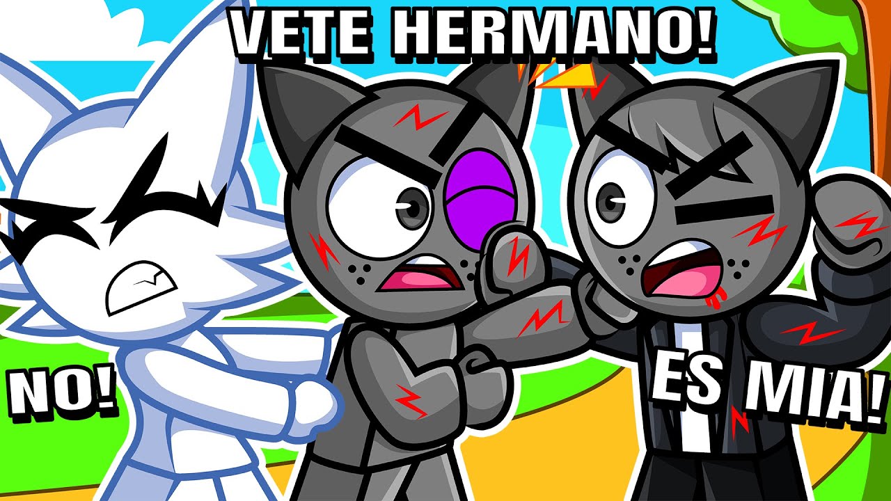 ¡GRAY PELEA CON SU HERMANO MAYOR en Roblox! 😱😡 (sprunki)