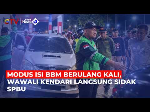 UPROAR AMID FUEL SHORTAGE! Car Suspected of Repeated Queueing, Deputy Mayor of Kendari Intervenes