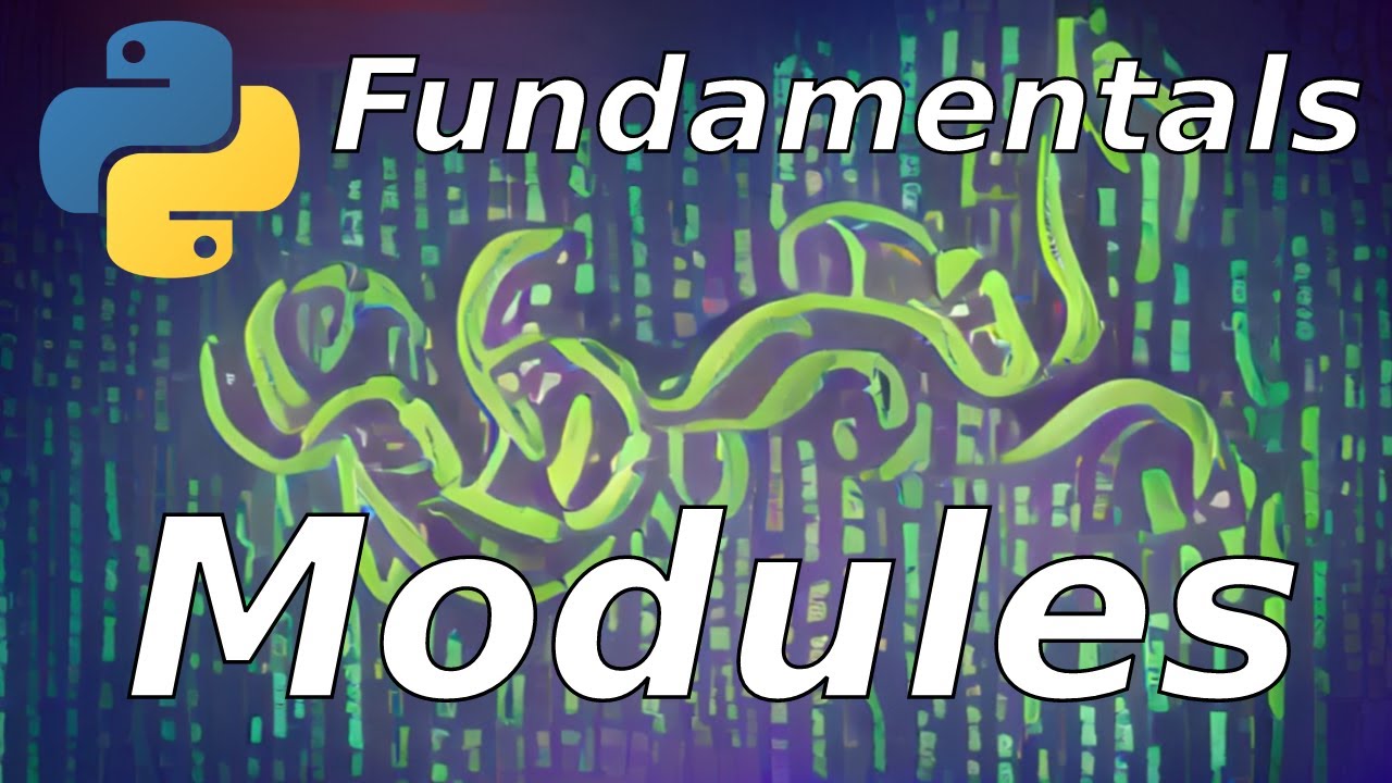 Modules: Python Basics (13) - YouTube