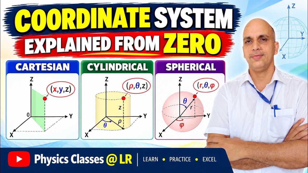 Introduction to Coordinate System (Mechanics Course : Unit -I) - YouTube