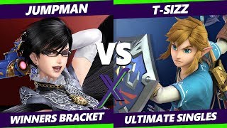 Smash Ultimate Tournament - Jumpman Bayonetta Vs. T-Sizz Link S 327 Winners Rd 2