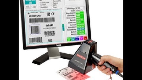 Microscan LVS 9580 Handheld Barcode Verifier