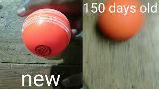 new and 150 days old soft cricket ball #crkgameplay #short #cricket #ball @CrkgameplayPGB screenshot 5