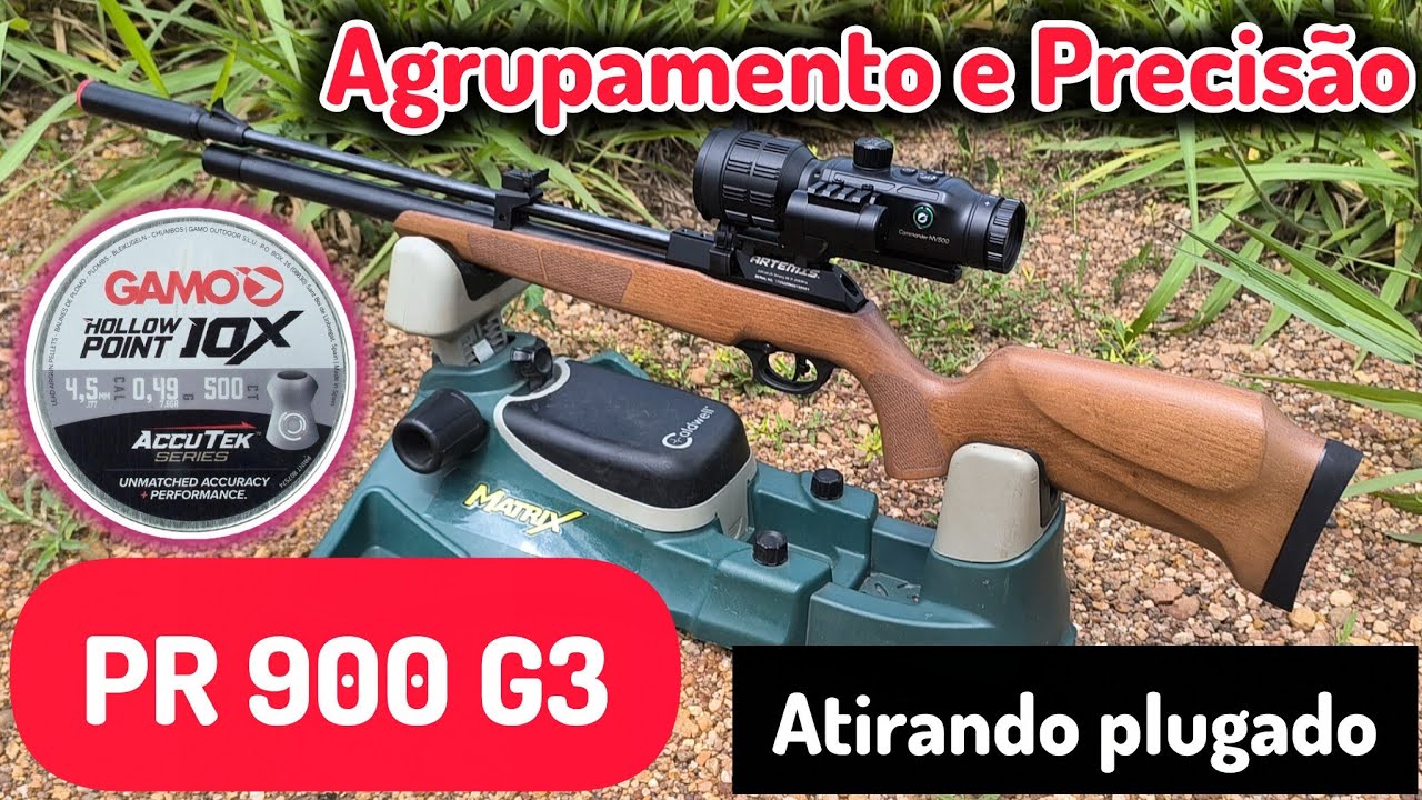 Agrupamento e Precisão com Artemis Pr900 G3