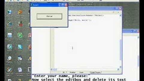 Delphi "hello world" application