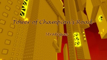 [READ PINNED COMMENT] Tower of Champion
