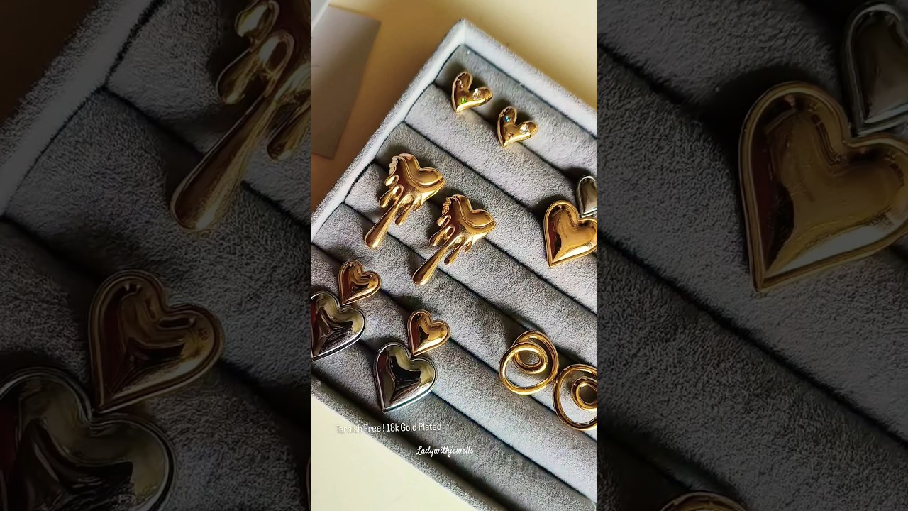 Waterproof Earrings Collection