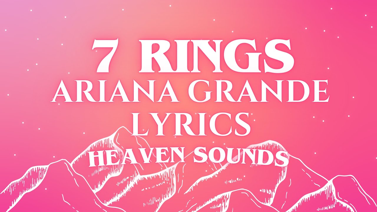 Ariana Grande - 7 Rings (Lyrics) - YouTube