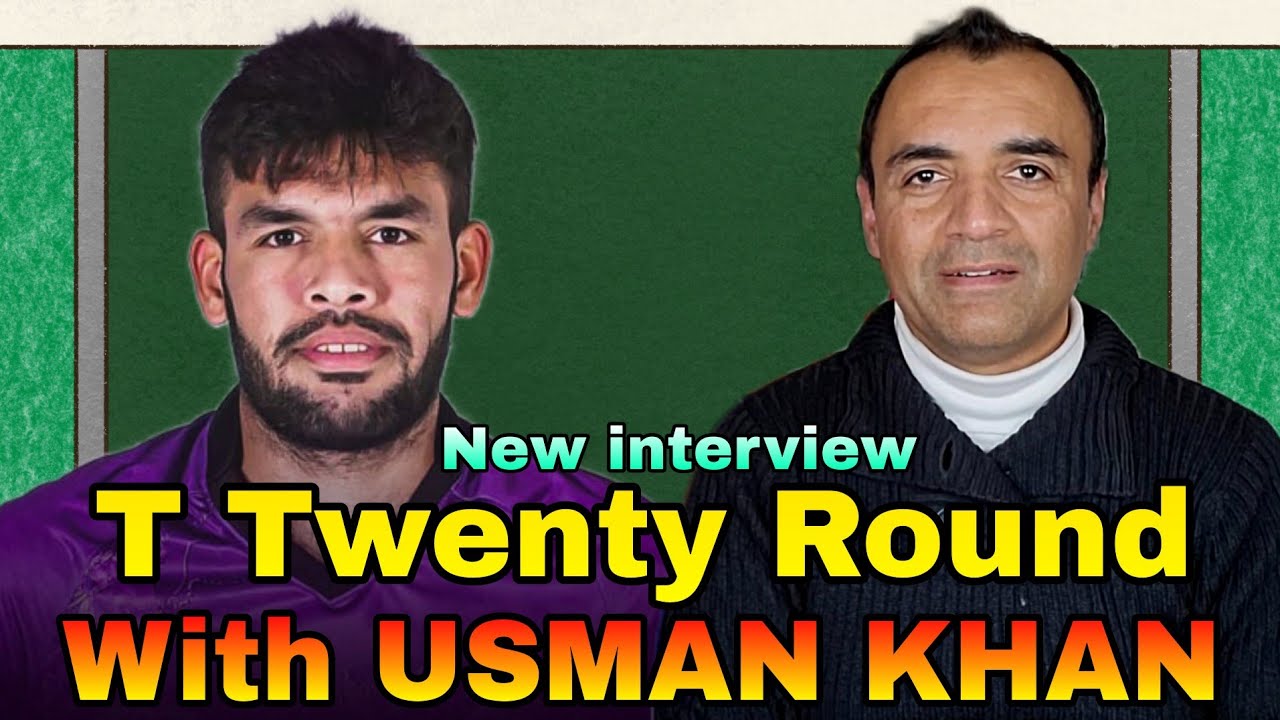 Exclusive interview with Usman Khan | Twenty Round with Usman Khan and ...