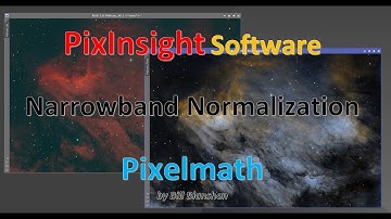 Narrowband Normalization using Pixnsight Pixelmath