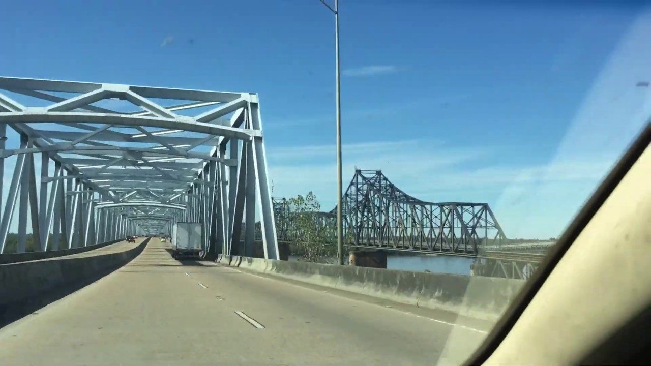 Crossing the Mississippi River going East on I20 near Vicksburg YouTube