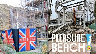 Blackpool Pleasure Beach WINTER WEEKENDS Vlog & Update 2024