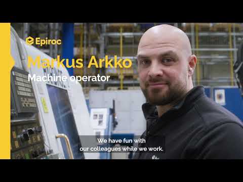 Träffa Markus i Kalmar! - video from Epiroc Group