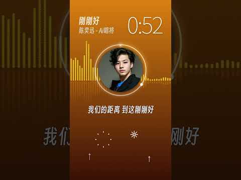 《刚刚好》AI陈奕迅 我们的爱情到这刚刚好~