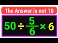 Maybe 1 in 10 people Can Solve This Math Problem 