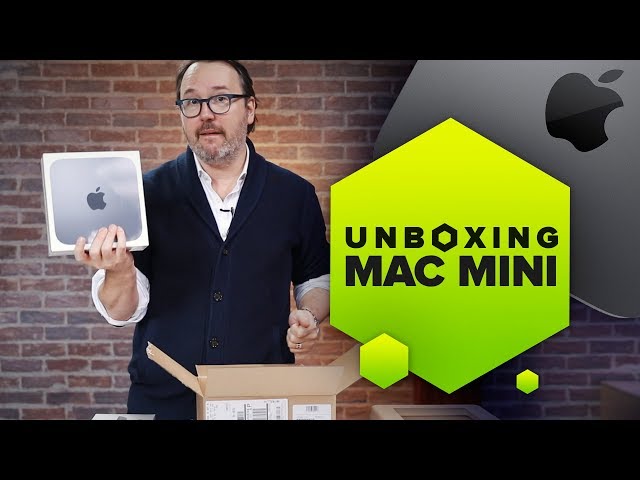Unboxing the new Apple Mac mini (2018)