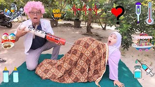 Drama Lucu Ibu Hamil Sakit Perut Melahirkan Di Dalam Kain Batik