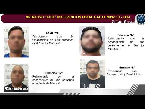 4 Policías detenidos en Mexicali por delitos de alto impacto dice la fiscal
