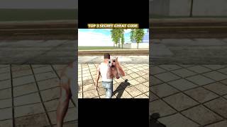 Top 3 Secret Cheat Code 🤑 india Bike driving 3D Indian #shortvideo