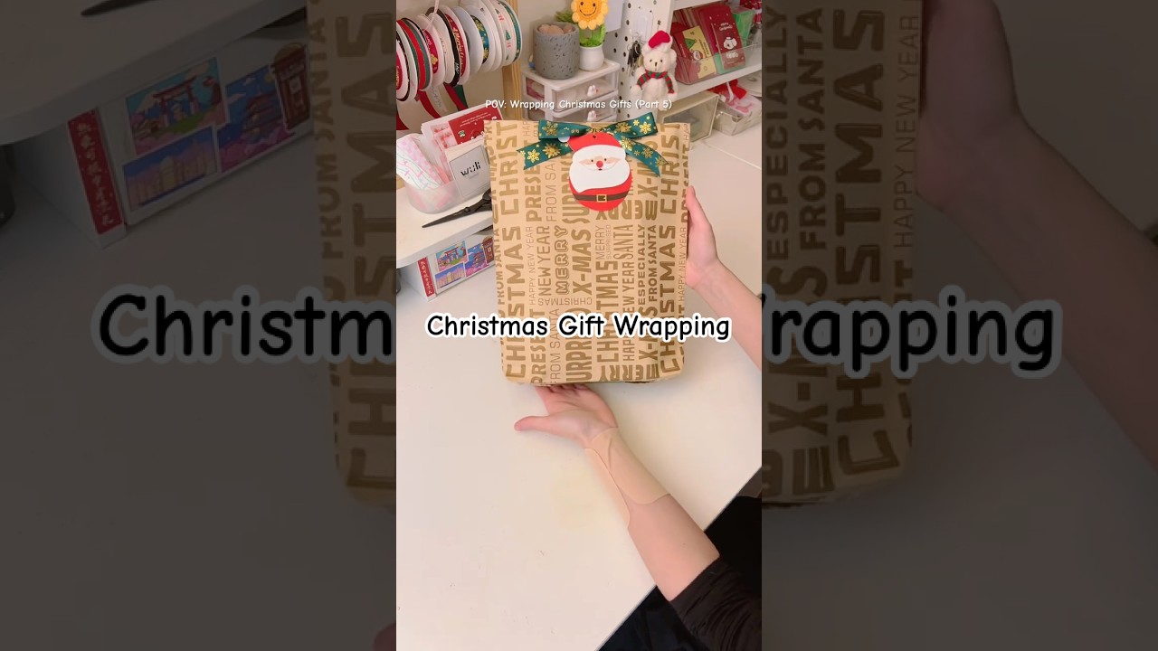 Christmas Gift Wrapping ✨ASMR ✨| Holiday Packaging Ideas🎄🎁 Part 5 