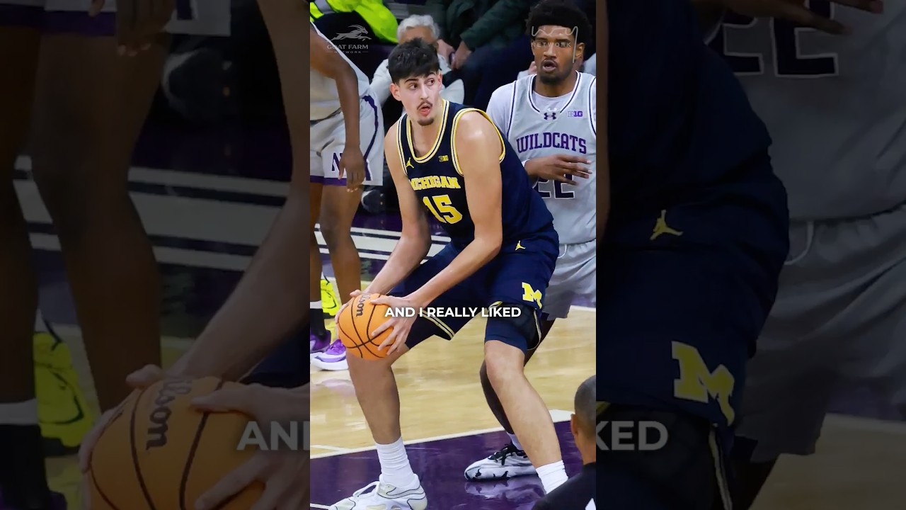 Aday Mara talks about his journey to Michigan 💯
