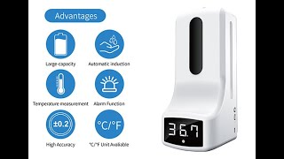 SprayScan: Sanitiser Spray and Temperature Sensing 2-in-1 Device from WestCharge Safety