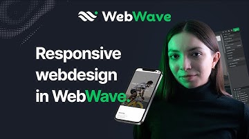Responsive webdesign in WebWave - website in 5 minutes