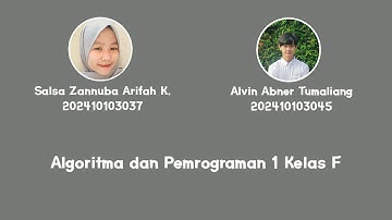 Algoritma dan Pemrograman 1 (F) - TUGAS BESAR | Kelompok 8