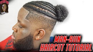 Barber Tutorial: Man Bun Haircut HD
