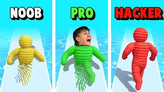 Werde Zum Stärksten Wollknäuel - Rope Man Run